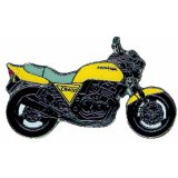 Pin HONDA CB 400 Super Four gelb* von Euro-Pokale