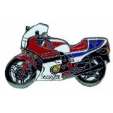 Pin HONDA CBR 1100 R /1981 rot/wei/bl. von Euro-Pokale