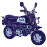 Pin HONDA Gorilla schwarz/grau von Euro-Pokale