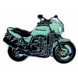 Pin KAWASAKI ZRX 1000 silber von Euro-Pokale