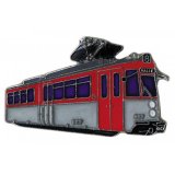 Pin Straenbahn Halle rot/silber* von Euro-Pokale