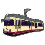 Pin Straenbahn Wrzburg gelb rot* von Euro-Pokale