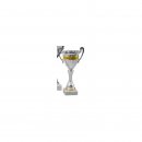 Pokal Alessia Silber-Gold H=337 mm D=120 mm