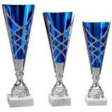 Pokal Finn H420mm si-blau