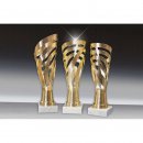 Pokal -gold- H429mm Silah 140, Marmor 120x40mm wei