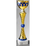 Pokal gold-blau H. 320mm Amy