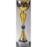 Pokal gold-blau H. 380mm Amy