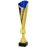 Pokal gold-blau H. 395mm Anton