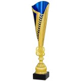 Pokal gold-blau H. 410mm Anton