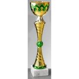 Pokal gold-grn H. 320mm Nils