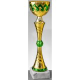 Pokal gold-grn H. 350mm Nils