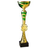 Pokal gold-grn H.340mm Pascal