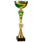 Pokal gold-grn H.400mm Pascal