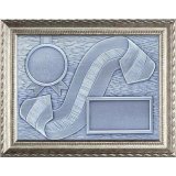 Relief aus Zinn 44x34cm