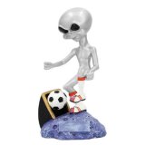 Resinfigur Alien Fu�ball 18 cm