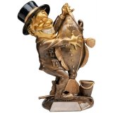 Resinfigur Angler H. 290mm