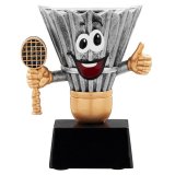 Resinfigur Badminton 112mm