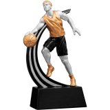 Resinfigur Basketball H. 123mm