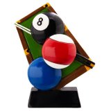 Resinfigur Billard 127mm