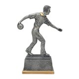 Resinfigur Bowling Herren 235 mm