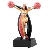 Resinfigur Cheerleader 130mm