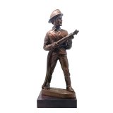 Resinfigur Feuerwehr 23 cm