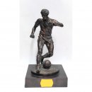 Resinfigur Fuball bronze H.17cm inkl. Gravur