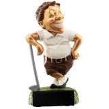 Resinfigur Golf H.130mm