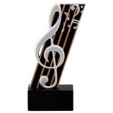 Resinfigur Musik H. 135mm