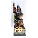 Resinfigur St. Florian Schutzpatron Feuerwehr 26cm