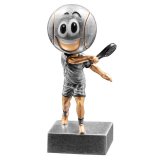 Resinfigur Tennis H. 101mm