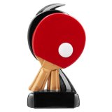Resinfigur Tischtennis 132mm