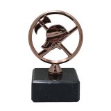 Ringst�nder Feuerwehr Metall 125mm bronze