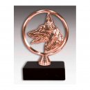 Ringständer Schäferhund Bronze