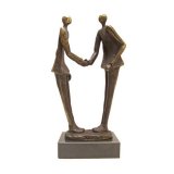 Skulptur Agreement 19 cm inkl. Gravur