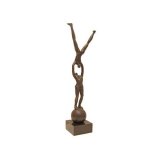 Skulptur Die Herausforderung 33 cm inkl. Gravur