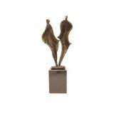 Skulptur Die Zukunft hinaus steigen 25 cm inkl. Gravur