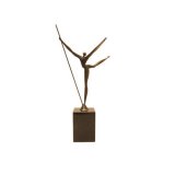 Skulptur Fortschritt im Bilanz 29 cm inkl. Gravur