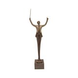 Skulptur The Conductor / Diligent 48 cm inkl. Gravur