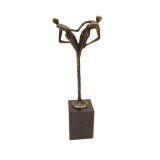 Skulptur Vielen Dank f�r das Vertrauen 25 cm inkl. Gravur