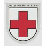 Emblem farbig Rotes Kreuz Wappen