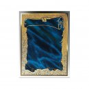 Targa blau-gold  20x15cm