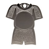 Trikot-Medaille H.61mm bronze 34 Gramm / Rückseite: 25 mm