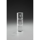 Triple Tower Kristallglas Trophe 240mm inkl. Gravur