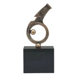 Troph�e Schiedsrichterpfeife H=185mm