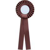 Turnierschleife, braun