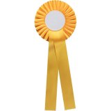 Turnierschleife, gold