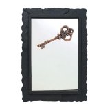 �bergabeschl�ssel Schieferlook silber 15x10cm inkl. Gravur
