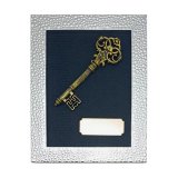 �bergabeschl�ssel silber 24x19 cm inkl. Gravur