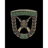 Vereinsmeisterabzeichen 29 mm, bronzefarbig, mit...